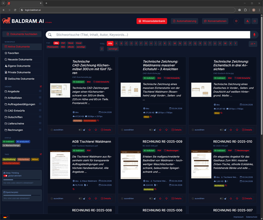 BALDRAM.AI - KNOWLEDGE DATABASE